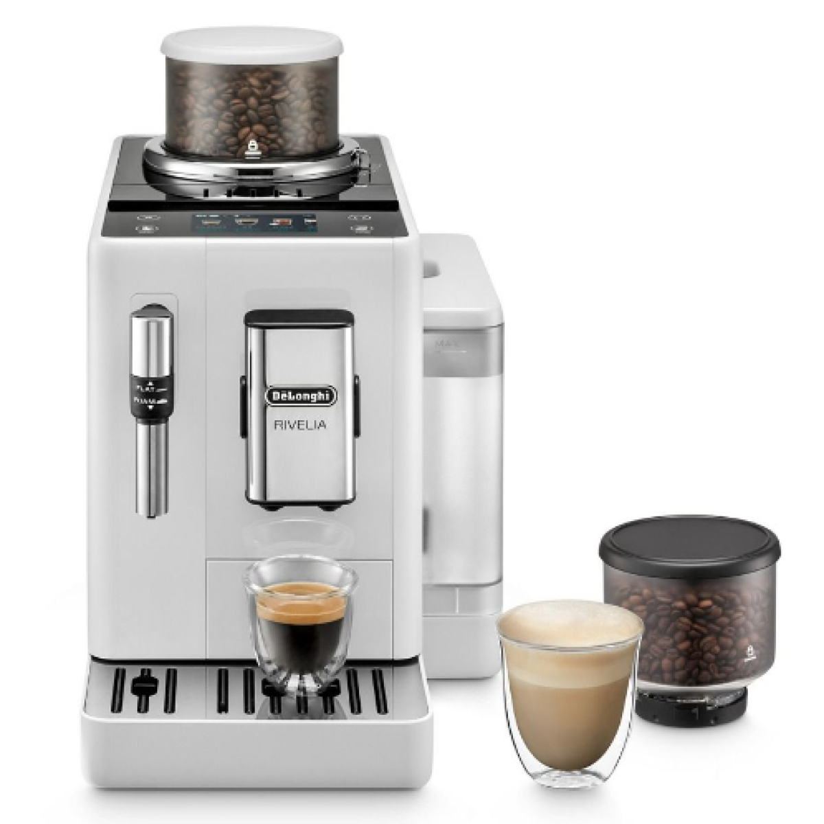 DeLonghi EXAM440.35.W Rivelia 手動打奶系統 19巴 全自動即磨咖啡機